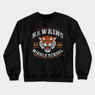 Hawkins Middle School 1983 Color Crewneck Sweatshirt